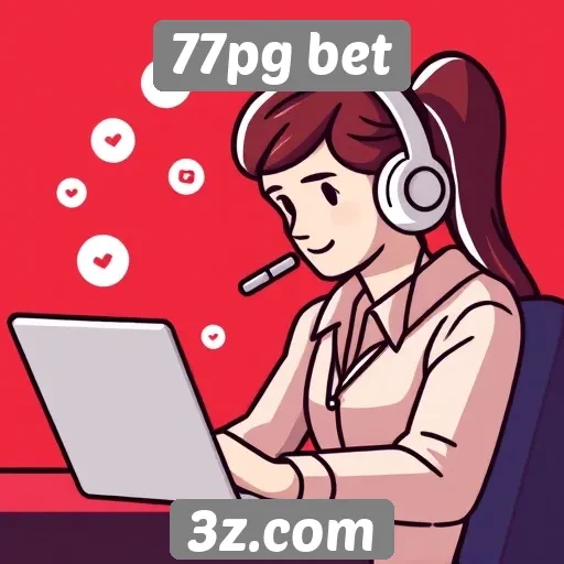 Sistema de suporte ao cliente do 77pg bet