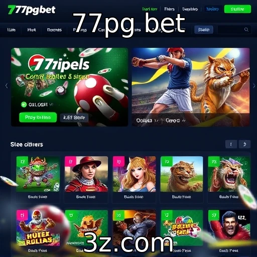 Novo crescimento no mercado de jogos online : 77pg bet